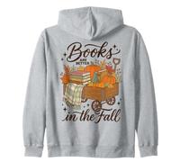 Fall Reading Books Are Better in The Fall Felpa con Cappuccio