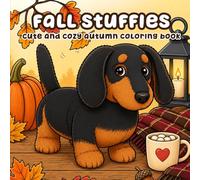 Fall Stuffies: A Cute and Cozy Autumn Coloring Book