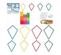 Fall Suncatcher for Kids 24 Pieces Paper Interactive Colorful Ornament | Fall DIY Window Art for Holiday Party Kitchen Desktop Weekday Dormitory Apartment Window Doors