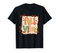 Fall Vibes Autumn Design per Uomo Donna Avventura nel Bosco Maglietta