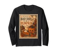 Fall Vibes Bad Day to Be a Pumpkin Maglia a Manica
