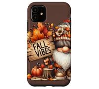Fall Vibes Graphic For Women Men And Kids Cute Pumpkin Fall Custodia per iPhone 11