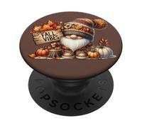 Fall Vibes Graphic For Women Men And Kids Cute Pumpkin Fall PopSockets PopGrip Adesivo