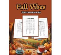 Fall Vibes: Word Search Book