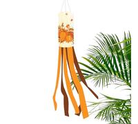 Fall Windsock - Decorazione all'aperto del Ringraziamento | Ornamento Autunnale Festivo per Finestra, Cortile, Porta d'ingresso, Patio, Balcone, Giardino | Arredamento Domestico stagionale per Celeb