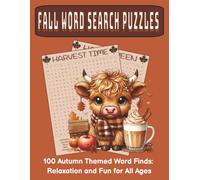 Fall Word Search Puzzles: 100 Autumn Themed Word Finds: Relaxation and Fun for All Ages
