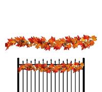 Fall Wreath, 1.8M Artificial Pumpkin Wreath, Farmhouse Autumn Garland