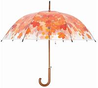 Fallen Fruits 94cm trasparente autunno foglie ombrello, taglia unica