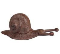 Fallen Fruits Esschert Design - Cavastivali in ghisa, a forma di lumaca, colore: ruggine, dimensioni: circa 32 cm x 13 cm x 13 cm