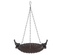 Fallen Fruits FB377 Ltd - Bagno sospeso con 2 uccelli, colore: Marrone
