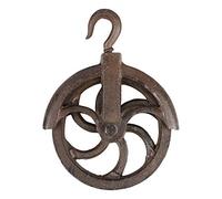 Fallen Fruits Ltd LH267 - Gancio per puleggia, Colore: Marrone