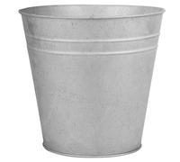 Fallen Fruits OZ52 - Vaso da fiori in zinco antico, 25 cm, colore: grigio