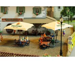 Faller - 1/87 BIERTUIN SET VELTINS (5/24)