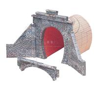 FALLER 120559 - Kit portale galleria singolo o doppio binario. Scala H0 1:87