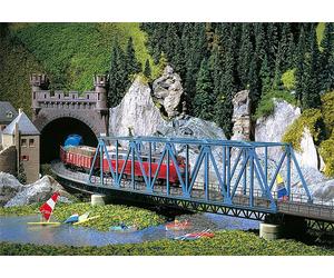 FALLER 120560 Scala HO Ponte metallico a cassone con piloni