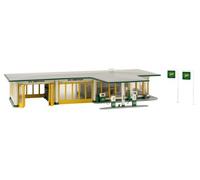 FALLER 130592 Stazione Di Servizio BP 285 X 210 X 53Mm NUOVO OVP 1:87
