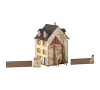 Faller 130692 Casa della città vecchia con recinzione a bordo