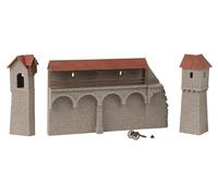 Faller 130693 Old Town Wall Set Wehrtowers
