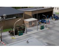 FALLER 144105 Kit Stazione di Alimentazione per Veicoli Base Militare V