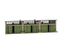 Faller 144106 Military Base Vehicle Repair Shop Kit V