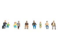 FALLER 151663 Scala HO Persone sedute singole ed in coppia (9 figure)