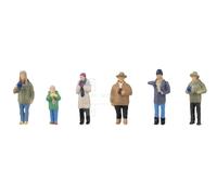 FALLER 151672 - Persone con bicchieri in mano. Scala H0 1:87