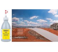 FALLER 170031 - Vernice per realizzare strade colore grigio chiaro. 250ml
