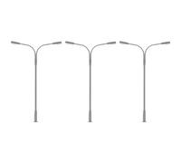 Faller 180120 H0 Lampione stradale doppia Modello pronto, già assemblato 3 pz.