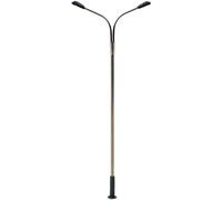 Faller 180201 H0 Lampione stradale doppia Modello pronto, già assemblato 1 pz.