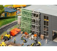 FALLER 180345 - Kit di montaggio impalcatura e accessori per cantiere. Scala H0