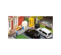 FALLER 180452 Set Decorazioni Urbane H0 Scala 1:87 Casa Edificio 2024 Nuovo OVP