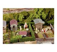 Faller 180494 2 orti in aree urbane con magazzino H0 Kit da montare