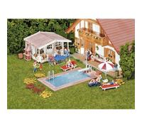 Faller 180542 Swimming pool casetta da giardino H0