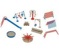 FALLER 180576 Bambini Parco Giochi Equipment Plastica Kit 00/H0 Scala - Pod Post