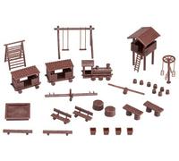 FALLER 180577 - Set parco giochi per bambini come in foto. Scala H0 1:87