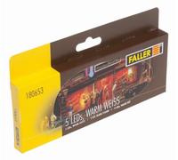 Faller 180653-5 LED, Colore: Bianco Caldo