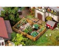 Faller 181276 - Giardino Decorativo con Fiori e cespugli, Multicolore