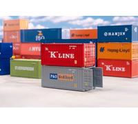 Faller 182006-20' contenitore K-LINE e P&O - scartamento H0