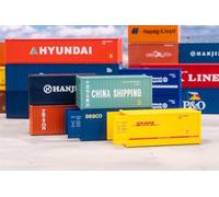 Faller 182057-20' contenitore, set da 5 - scartamento H0