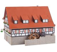FALLER 191771 Gasthaus Linde Con Ruota Idraulica Mulino ad Acqua 195x152x141mm
