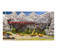 FALLER 191776 H0 PONTE IN FERRO 1 BINARIO L X A 1100 115 255 MM MODELLISMO