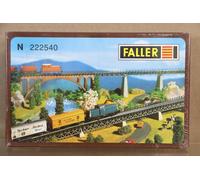 Faller 222540 N Scala Singolo Pista Acciaio Traliccio Ponte Letti X 4 Od
