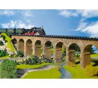 Faller 222585 Viadotto dritto l 2/N Kit di costruzione in scala 10,2 cm