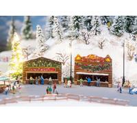 FALLER 272020 Scala N Due bancarelle del mercatino di Natale