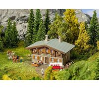 Faller Fa 232338 Mountain Rescue Chalet N Scale Building Kit Rifugio di Montagna, Multicolore, Taglia Unica