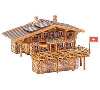 FALLER 232356 Moser-Hutte Alpine Hut N Scale Building Kit Cappello Montaggio, Colore Vari, Medio