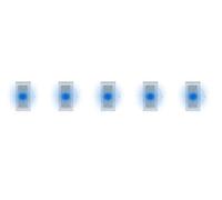 Faller FA 5 SMD-LEDs, blau