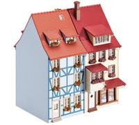 Faller FA130495-2 small town houses with bay - 103 x 62 x 142 mm - 110 x 62 x 15