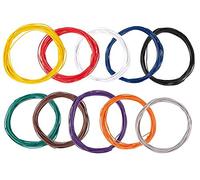 Faller FA163780 - Assortimento di Fili da 0,04 mm, Colori da 10 m, Diversi