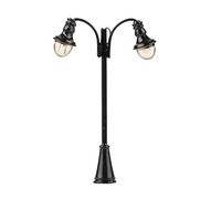 Faller FA180204 - Set di 3 lanterne a LED ad arco, luce bianca calda